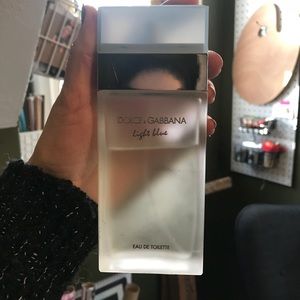 Dolce&Gabbana light blue perfume.